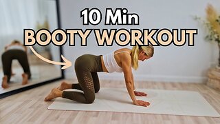 BOOTY WORKOUT, Easy, Glutes Exercises, Shape, Challenge, Your Boot, Routine, HARD, Sporty Kassia