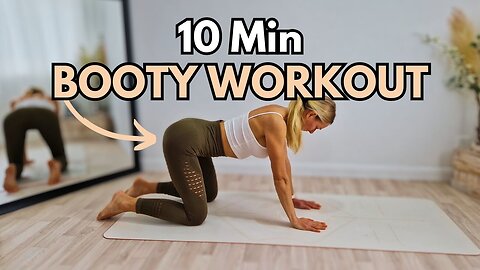 BOOTY WORKOUT, Easy, Glutes Exercises, Shape, Challenge, Your Boot, Routine, HARD, Sporty Kassia