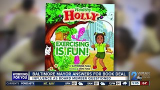 Baltimore Mayor defends $100,000 book deal revenue following controversy