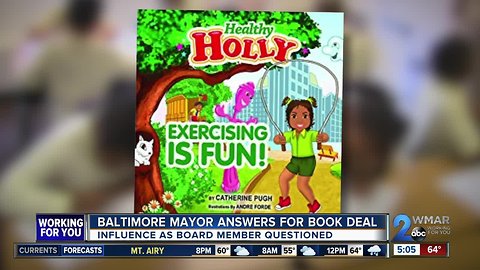 Baltimore Mayor defends $100,000 book deal revenue following controversy