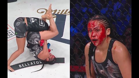 Bloody MMA Fight - Ilima-Lei Macfarlane vs Veta Arteaga