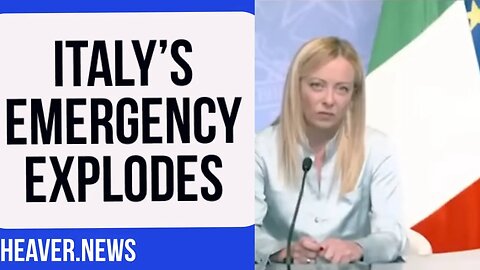 Italy’s Tragic Emergency EXPLODES