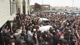 Hundreds attend funeral for boy killed in alleged hate crime over Israel-Hamas war