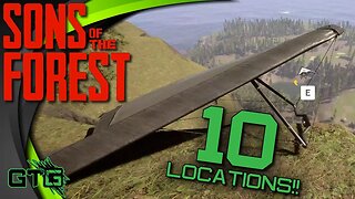 10 Hang Glider locations in Sons of the Forest!