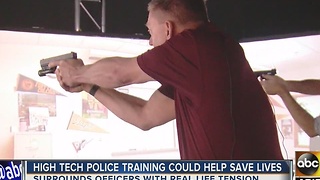 High-tech training could help save police lives