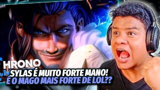 REAGINDO a SYLAS (League of Legends) - NÃO SEREMOS ENJAULADOS | Chrono | React Anime Pro