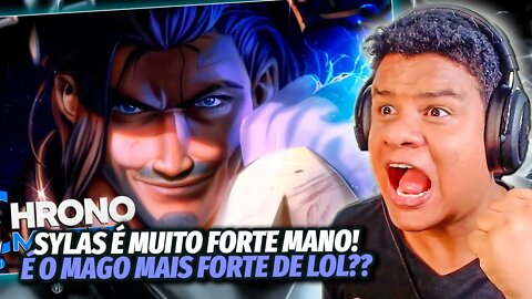 REAGINDO a SYLAS (League of Legends) - NÃO SEREMOS ENJAULADOS | Chrono | React Anime Pro