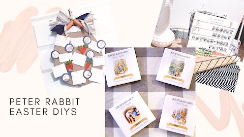 🐰Peter Rabbit Easter DIYs🐰