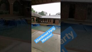 Exploring an Untouched Abandoned Party Mansion with Stunning Courtyard Pool