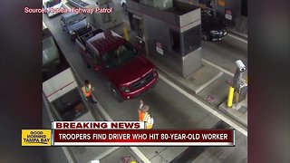 Driver cited after hitting 80-year-old Sunshine Skyway toll worker