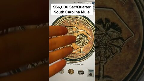$66K South Carolina Quarter - SACAGAWEA OBVERSE ERROR