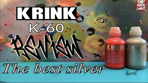 Krink K-60 mop Review “Red & Silver