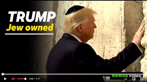 TRUMP IS OWNED BY THE JEWISH LOBBY AND IS ISRAHELL'S STOOGE