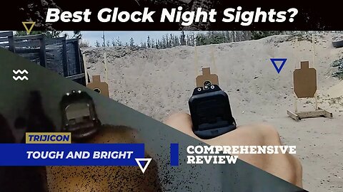 Best Tritium SIghts for Glock? Trijicon Tough and Bright Sights
