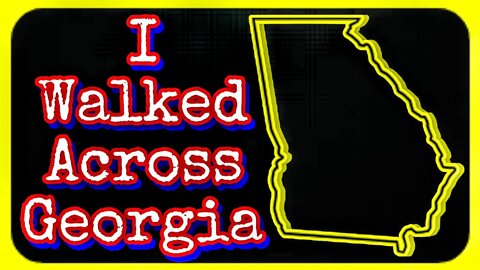 My entire walk across Georgia