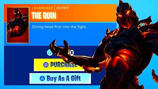 How To Unlock The "RUIN" Skin For FREE In Fortnite!