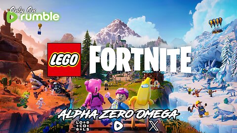 LEGO Fortnite: Base building and Exploring! | 🚨RumbleTakeover🚨