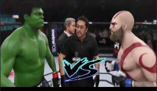 Kratos vs. Hulk I UFC EA Sports