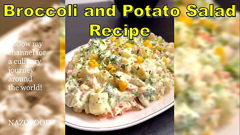 Broccoli and Potato Salad Recipe: A Fresh Twist on Classic Flavors-4K