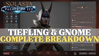 Solasta: Palace of Ice - Tiefling & Gnome Overview