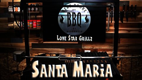 Lone Star Grillz | Santa Maria Grill Burn In and First Cook