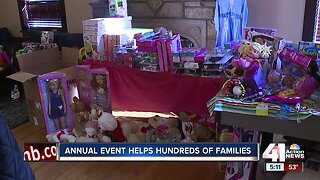 Annual event help hundreds of families in need during the holidays
