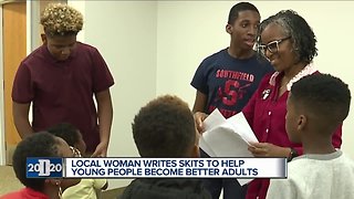 Local woman writes skits to help young people become better adults