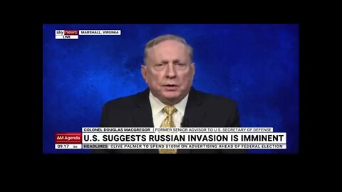 Col Macgregor: "I would expect NATO to begin to Breakup" over the Russian Invasion of Ukraine