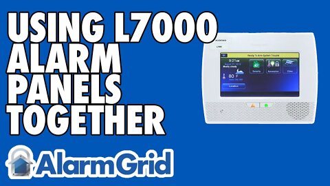 Using L7000 Alarm Panels Together