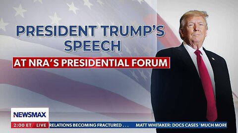 Former President Donald Trump speech at NRA Presidential Forum | Full Speech