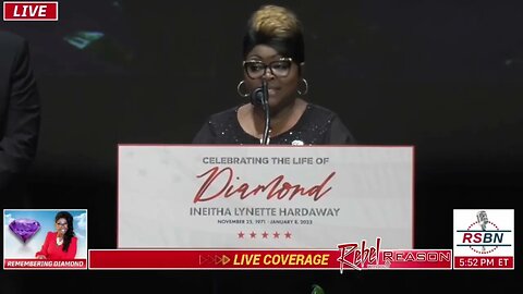 Silk Speaks at Diamonds service