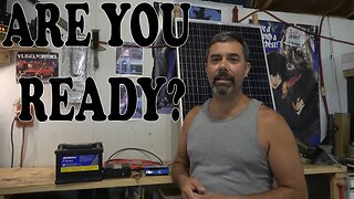 Radio Readiness 101. A Sub $100 Solar Setup That Will Run You Gear When The Power Is Out.