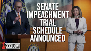 Senate Impeachment Trial Schedule Announced