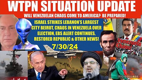 Situation Update: Will Venezuelan Chaos Come To America From Election Chaos? EBS Alert Continues!