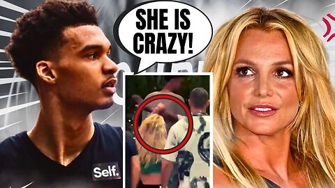 VIDEO Of Britney Spears Being SLAPPED By Victor Wembanyama Released! | This Is NOTHING