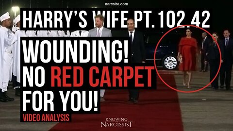 Harry´s Wife 102.42 Wounding : No Red Carpet For You! Video Analysis (Meghan Markle)