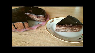 Chocolate Honey Spartak Cake | Mega Chocolate Cake