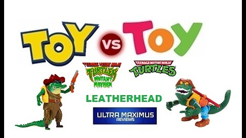 🔥 Toy vs Toy Leatherhead | Teenage Mutant Ninja Turtles Vintage Walmart Reissue vs Mutant Mayhem