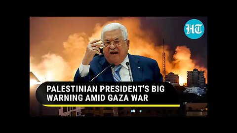 Palestinian Pres. Rips Israel In Saudi; Abbas Pleads U.S. To Make IDF Stop Rafah Invasion | Watch