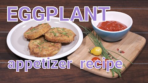 Eggplant appetizer , easy to make and tasty
