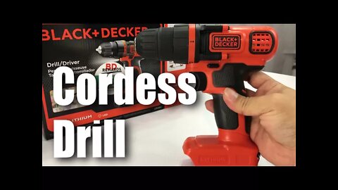 BLACK+DECKER LDX120C 20-Volt MAX Lithium-Ion Cordless Drill/Driver Review