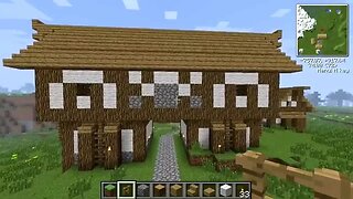 Minecraft: small medieval village [part 100 season 1]