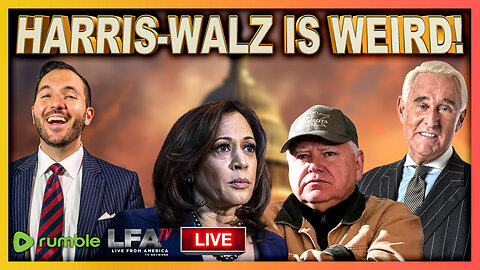 KAMALA’S WEIRD ANNOUNCEMENT OF TIM WALZ FT. ROGER STONE | MIKE CRISPI UNAFRAID 8.7.24 10AM EST