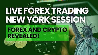 Live forex trading New York session - Forex and Crypto Revealed!