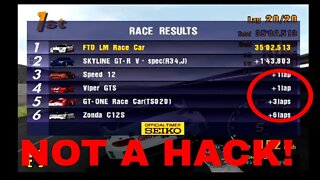 Gran Turismo 3 Like the Wind! 505,000 VIEWS! THANK YOU SO MUCH! Pit Glitch with the Toyota GT-One!