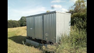 Life Support Module - Container modified into complete Off-Grid House