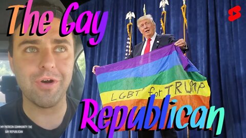 The GAY Republican BLASTS Biden 🏳️‍🌈 #shorts #viralshorts #youtubeshorts