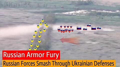 Brutal battles: Russian Tanks convoy and Soldiers Crush Ukrainian Defenses