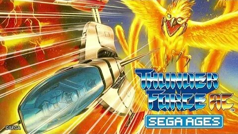 Sega Ages Switch Thunder Force AC Rynex with TS and Normal Rynex
