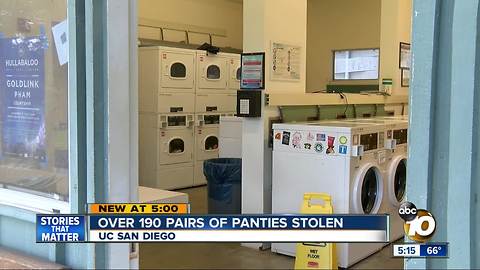 Panty theft suspect arrested at UCSD